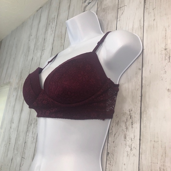Victoria’s Secret Lift Padded Lace Bralette M - Picture 2 of 9